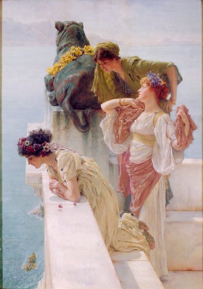 1895年的华帝 作者 Lawrence Alma Tadema